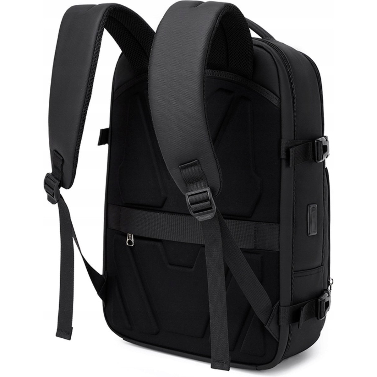 Rucsac laptop unisex, SOUNIX, 15.6", negru, rezistent