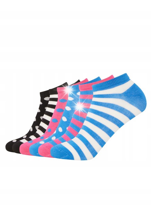 Дамски чорапи FM London комплект 6 чифта бамбук, многоцветни