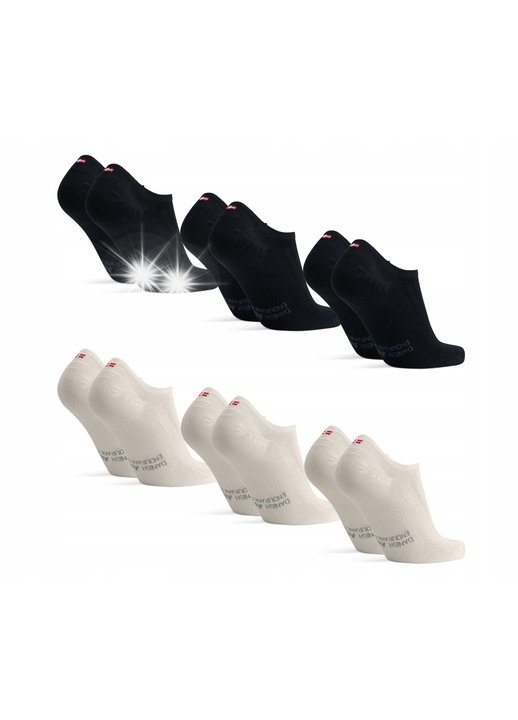 Sosete unisex, DANISH ENDURANCE, bambus, set 6 perechi, 35-38