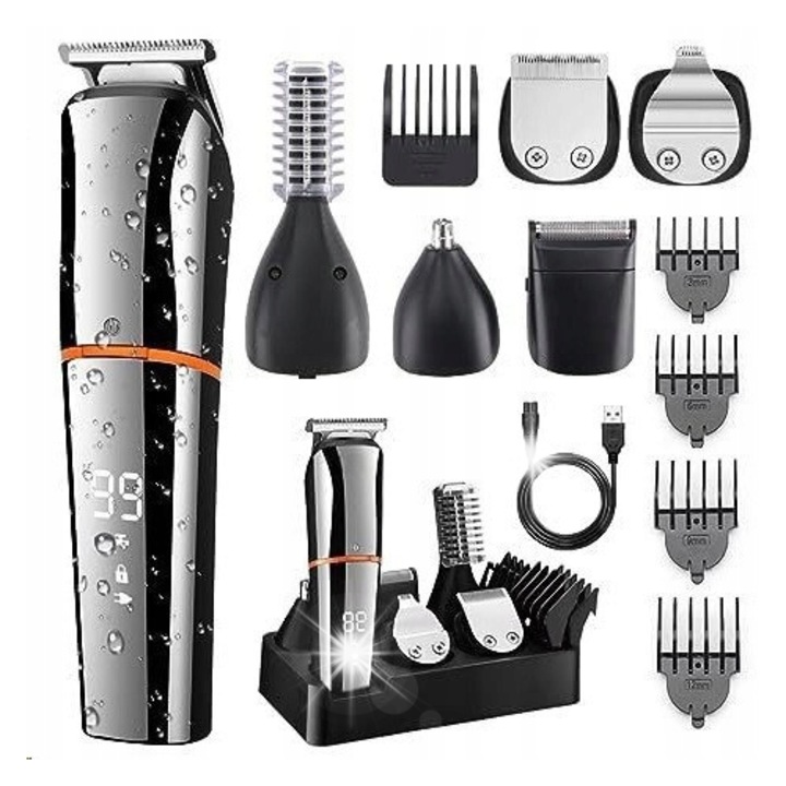 Ras electric multifunctional, impermeabil, set