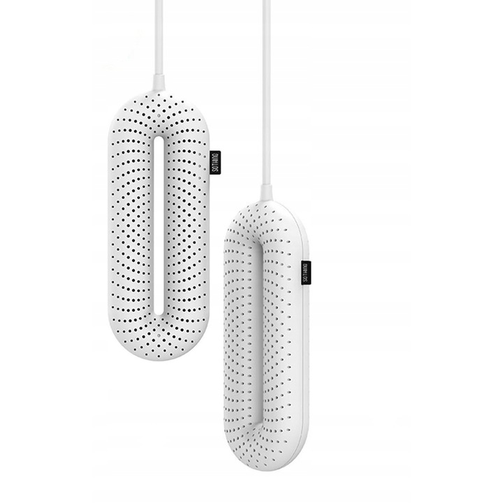 Uscator electric pentru incaltaminte, Sothing, alb, 20 W