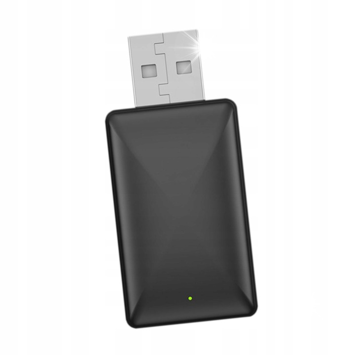 Mini adaptor Android Auto, wireless CarPlay, Bluetooth, USB C