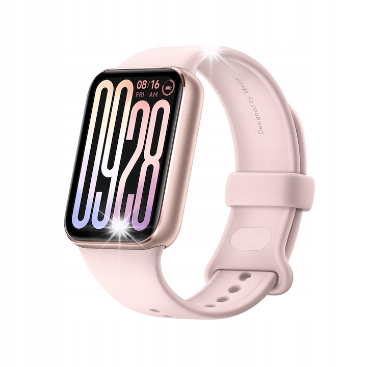 Bratara fitness Xiaomi Smart Band 9 Pro, roz, AMOLED 1,74", 5ATM, 43,27x32,49x10,8mm