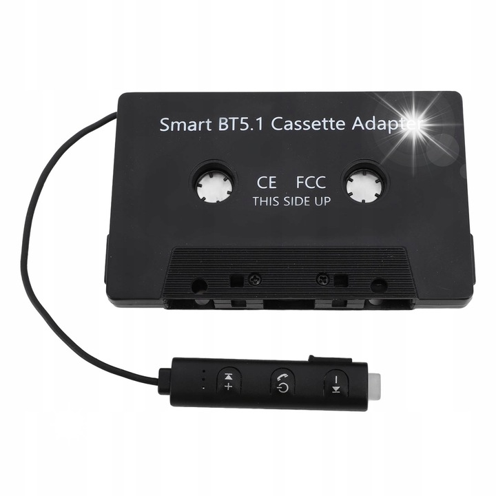 Adaptor Bluetooth 5.1 pentru casetofon auto, compatibil cu toate modelele, incarcare externa, DC5V