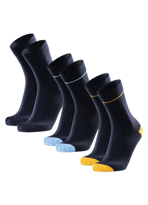 Унисекс чорапи, комплект 3 чифта, Danish Endurance, от мериносова вълна, 39-42 EU
