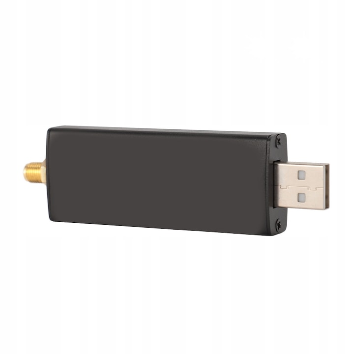 Receptor radio definit programat RTL SDR Blog V4, 500 kHz-1,7 GHz, 3,2 MHz, metal, compact