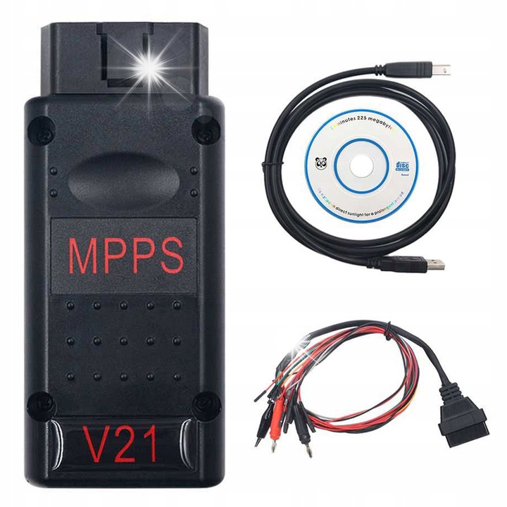 Scanner auto MPPS V21, citire/scriere Micro, Flash, EEprom, set complet