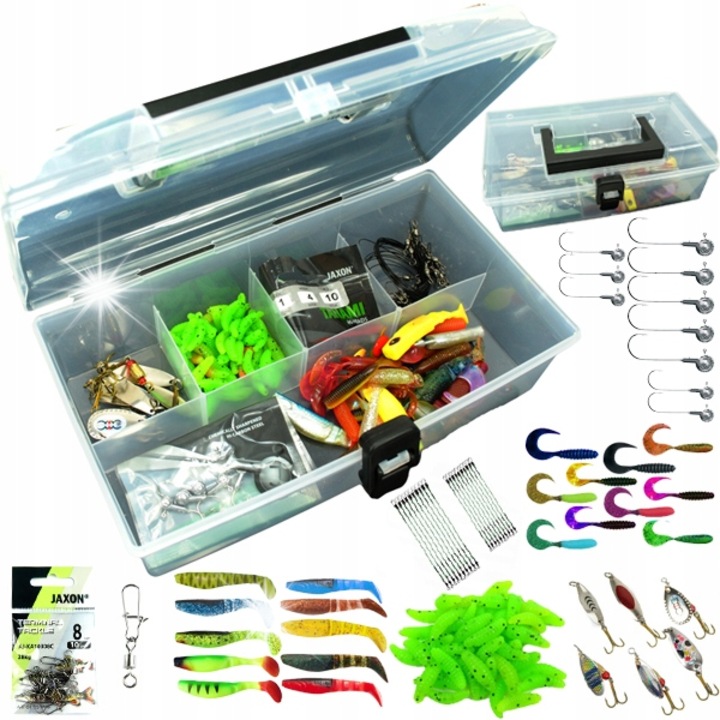 Atilo műcsali készlet, 78 darabos, vegyes színek, 5 rekeszes doboz, méretei 24.5x15x8.5cm