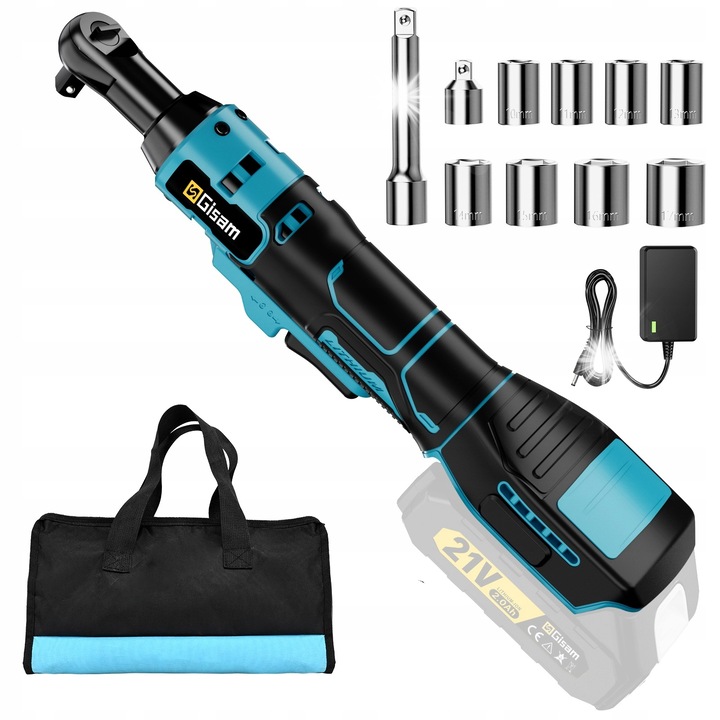 Cheie cu impact electrica cu acumulator, Gisam