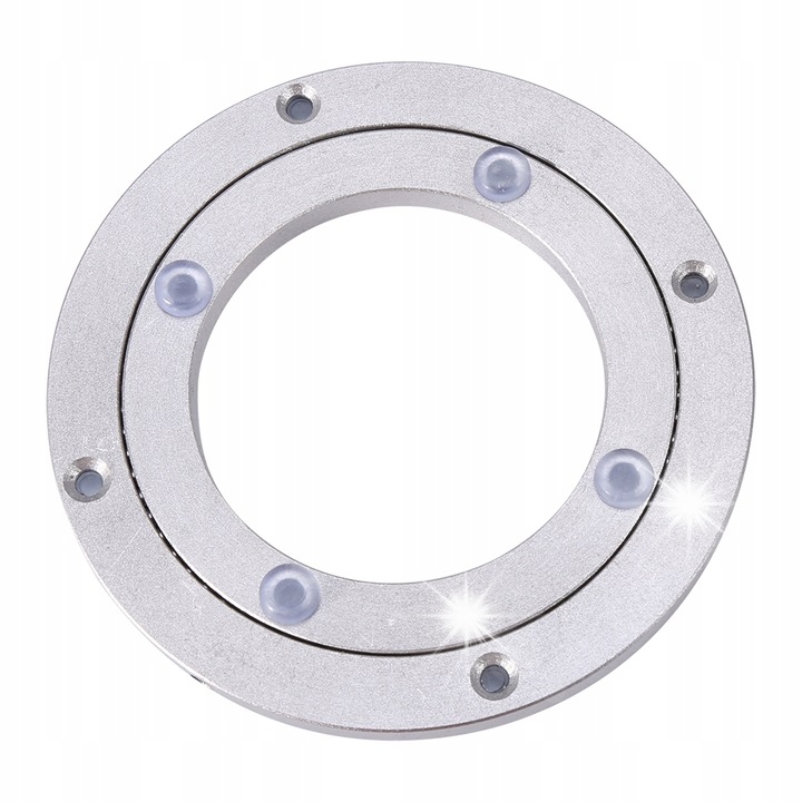 Asztali tartó, Forgatható, Univerzális, Ezüst