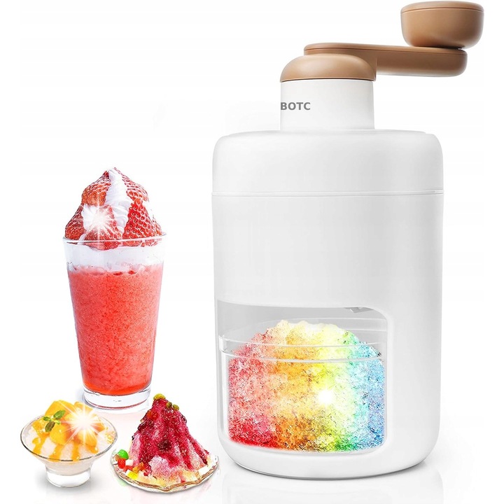 BOTC kézi jégdaráló gép, kompakt, könnyen tisztítható