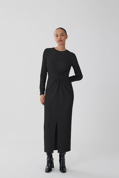 Vila, Рокля с цепка отпред, Черен