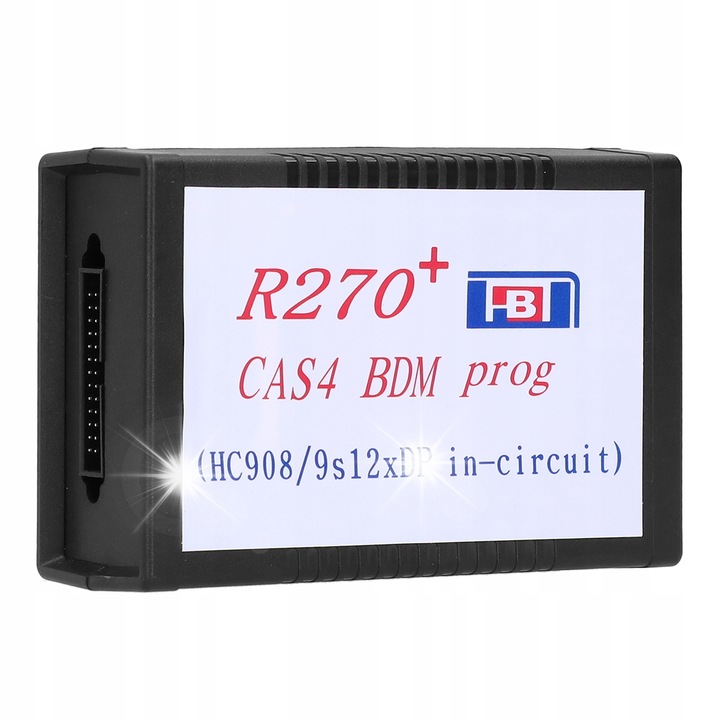 Programator chei auto R270+ BDM, pentru Mercedes Benz, dimensiuni 12,7x8,5x4,1 cm, set complet accesorii