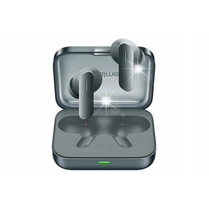 Vezeték nélküli fülhallgató Realme Buds Air7, 52dB AI zajcsökkentés, IP55 vízálló, smaragdzöld