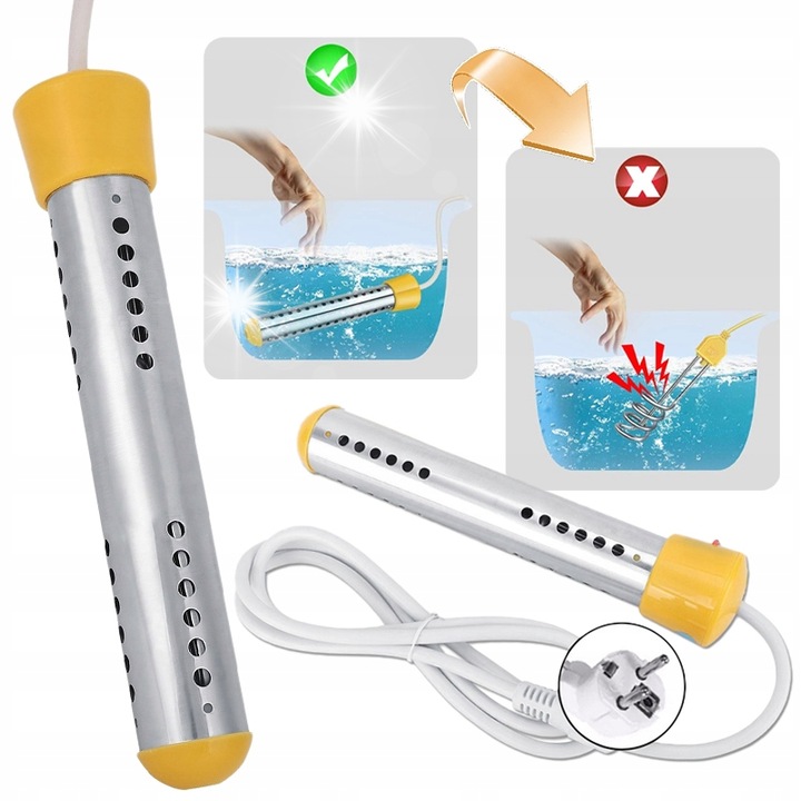 Incalzitor instant pentru piscina 2500W, puternic si rapid
