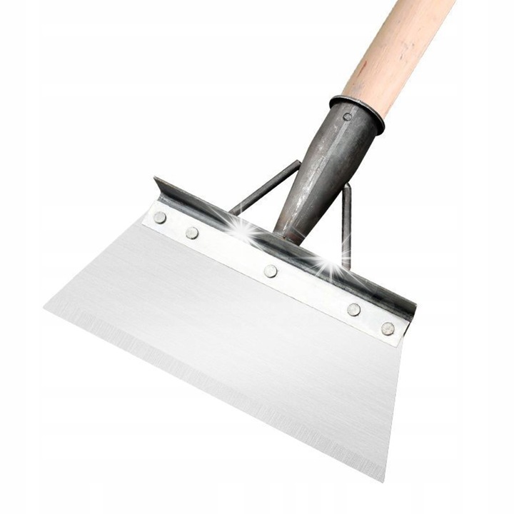 Lopata multifunctionala, 27cm, din otel mangan, design ergonomic, compatibila cu manere din lemn