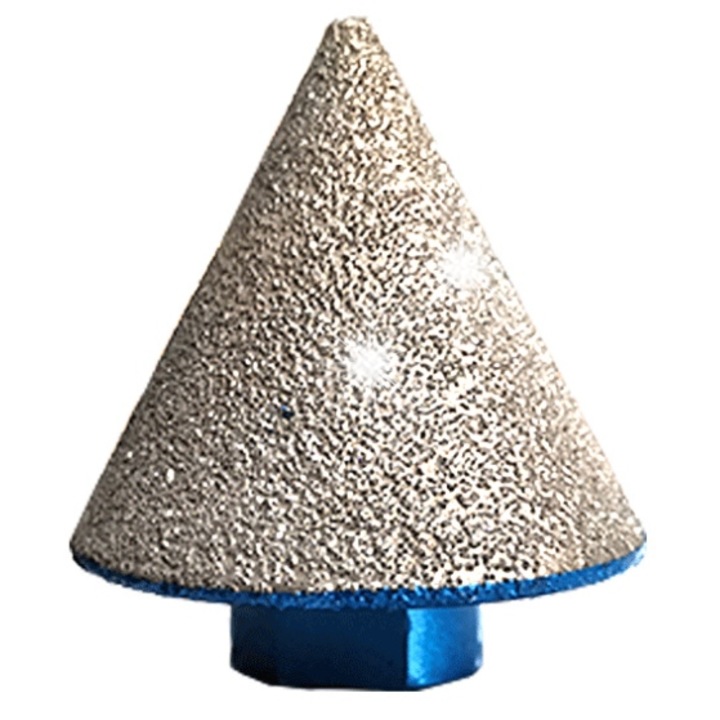 Freza diamantatata M14 2-35mm, albastru metalic, pentru ceramica si granit