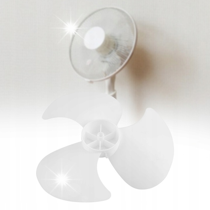 2 db ventilátorlapát készlet, 270 mm, műanyag, 8 mm