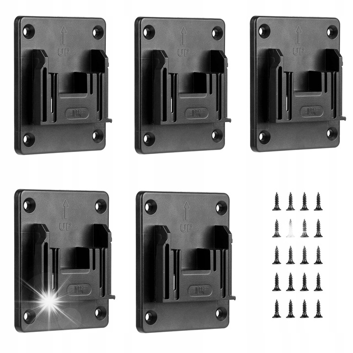 Szerszámtartó konzol, 9.3x7.5x2.3cm, Ciánkék, szerszámrendező készlet