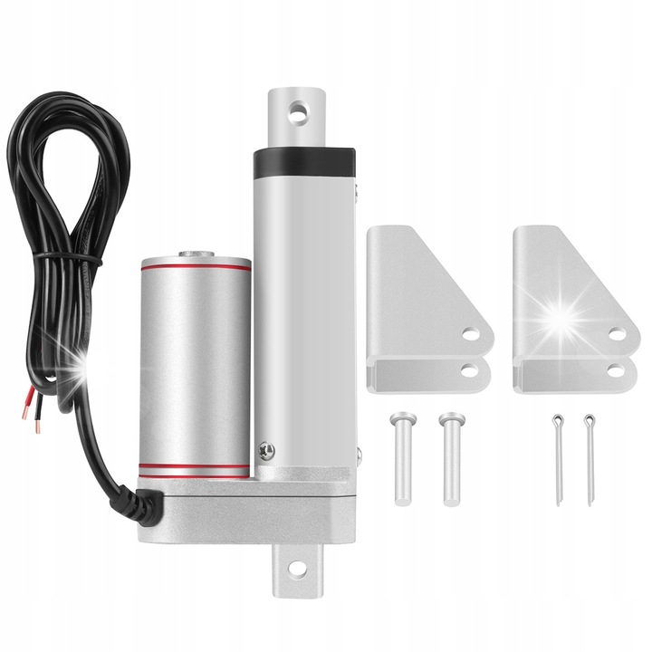 Actionator electric liniar 24V, 750N, 30mm, IP54, set complet