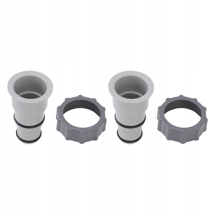 Set 2 adaptoare pentru furtunuri 1,5/1,25 inch, accesorii pentru pompe de piscina, plastic