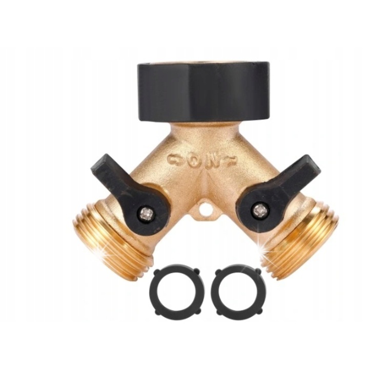 Distribuitor in T pentru apa masina de spalat/masina de spalat vase 3/4 alimentare