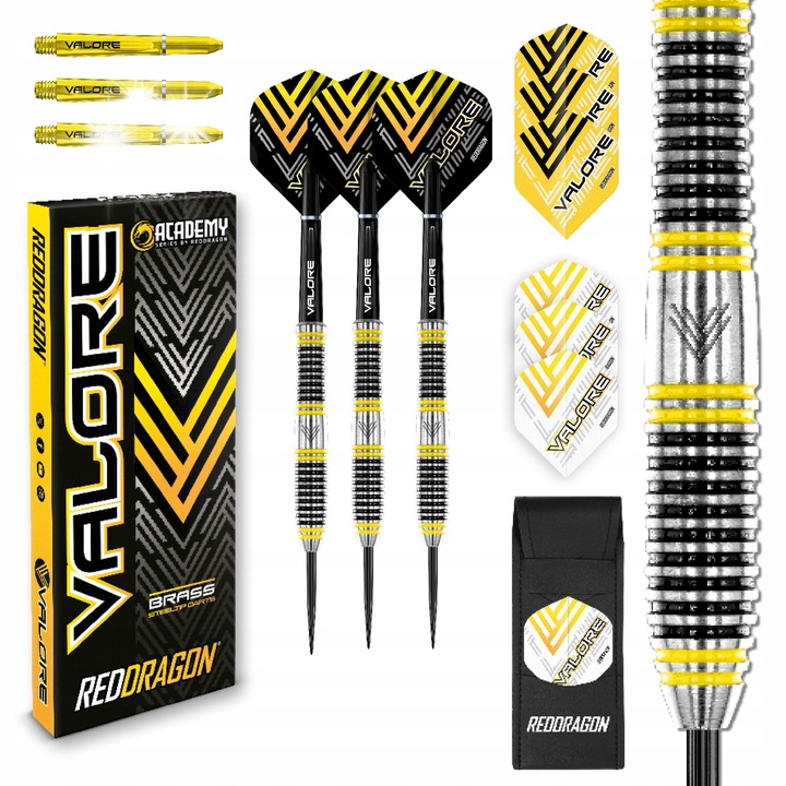 Комплект стрели Red Dragon Valore 22g къси сегменти, многоцветни, 58,42x8мм