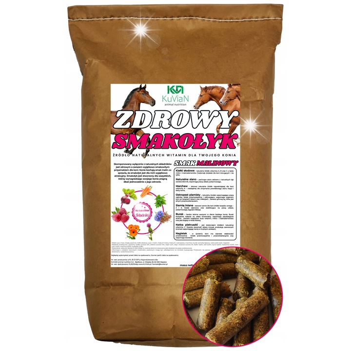 Suplimente nutritive pentru animale, 10kg, gust zmerua