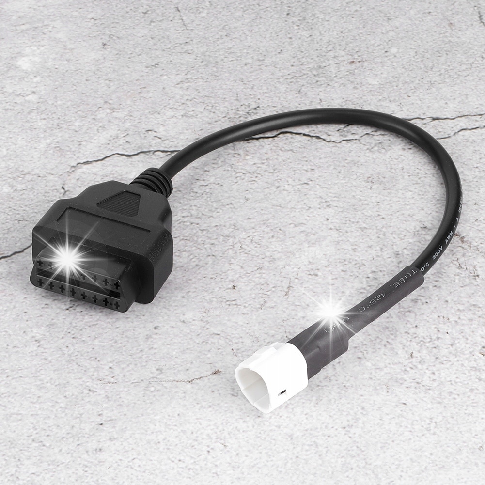 Cablu diagnostic OBD2 3-pin pentru Yamaha, compatibil cu YZF-R125