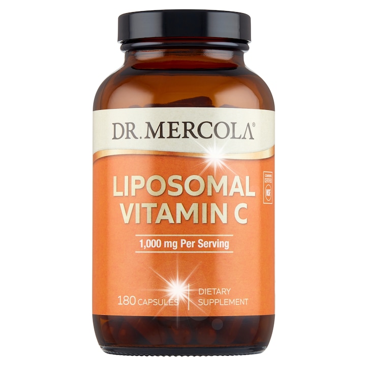 Vitamina C, Dr. Mercola, 180 capsule