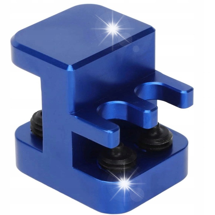 Clema pentru lanturi moto, 520-530, constructie din aluminiu, albastra