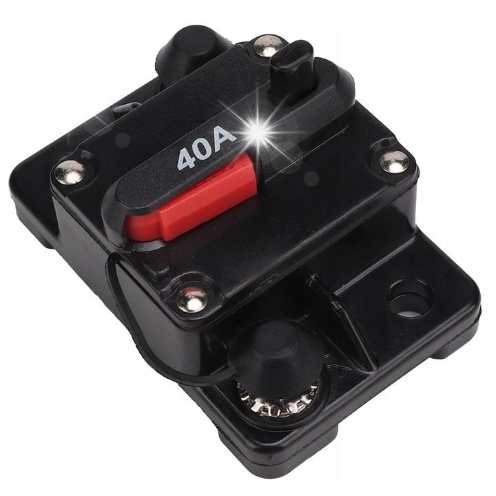 Siguranta auto resetabila 40A 12V, protectie sistem audio, impermeabila