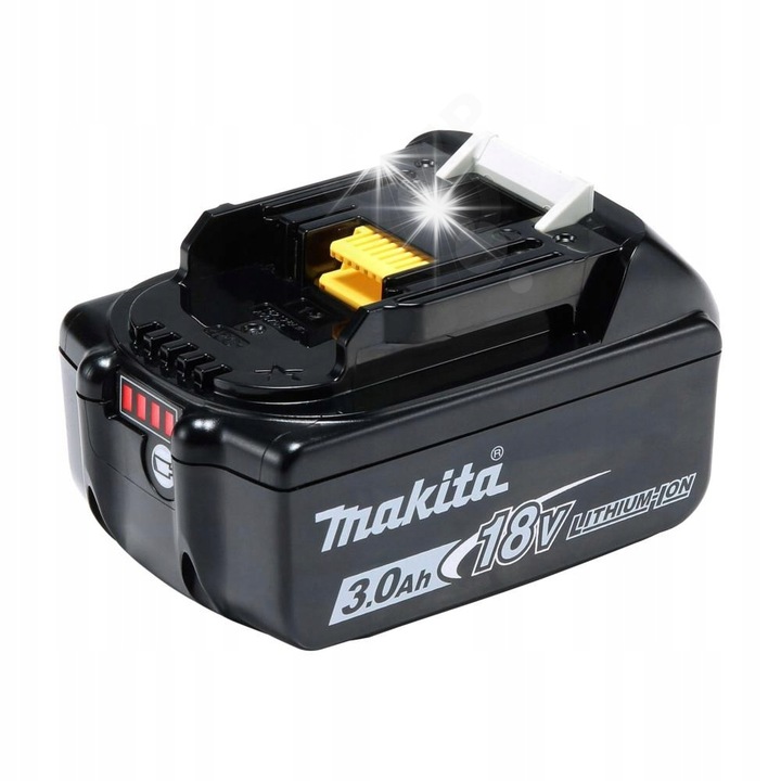 Acumulator 18V 3.0Ah Makita BL1830B, Li-Ion, cu indicator de incarcare