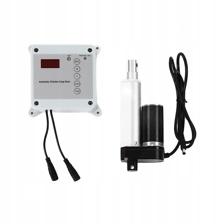 Set automatizare poarta cu telecomanda pentru cuib, 30W, IP44, 9-39,4 inch, 44 lb