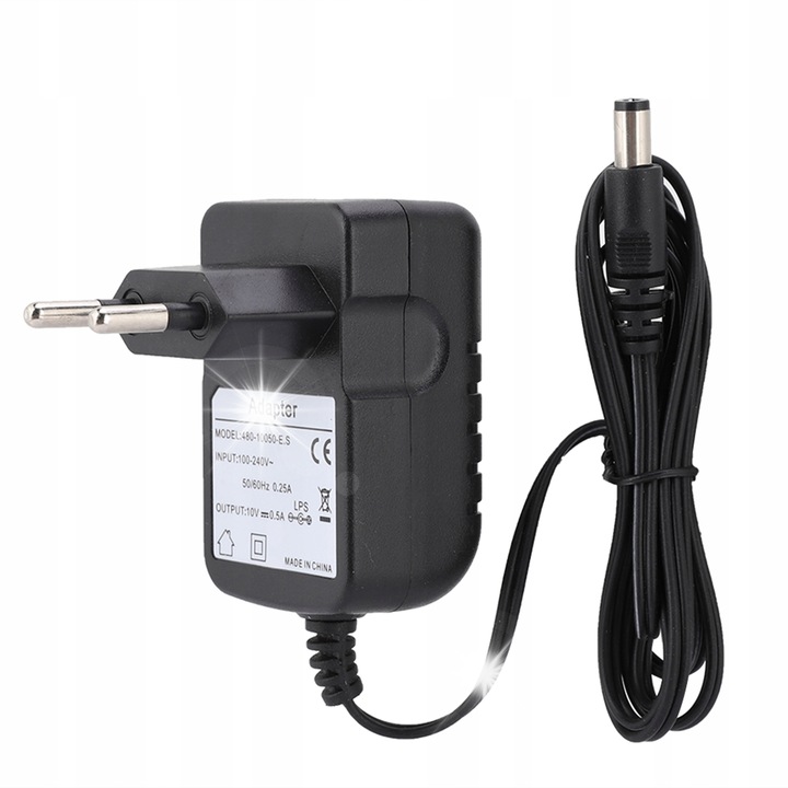 Incarcator pentru statii radio Baofeng UV-82 10V, 500mA, 8x7.8x2.3cm, set cu adaptor