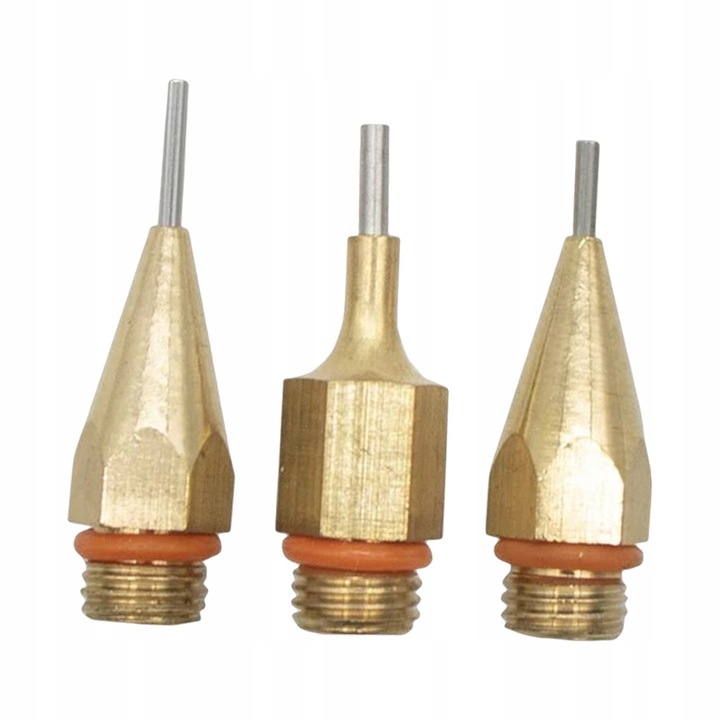 Set 3 bucati duze pentru pistol de lipit, auriu