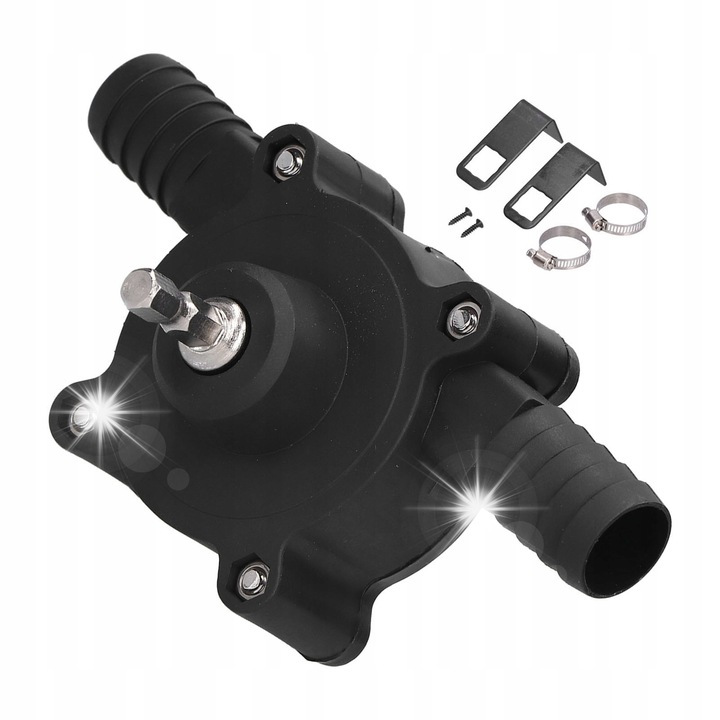 Pompa electrica pentru apa, set cu accesorii, 6,35mm, ABS, 19mm