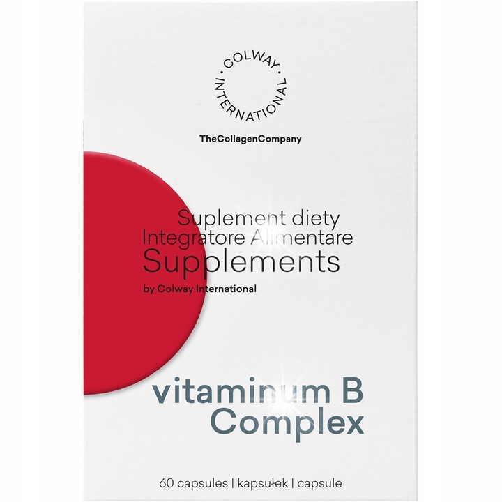 Complex de vitamine B, Colway, 1 tableta, 54mg Niacina, 18mg Acid pantotenic