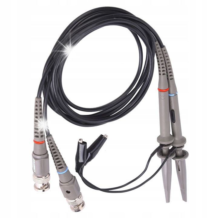 Sonda osciloscopica 100MHz 1X/10X, 120cm, gri, set complet