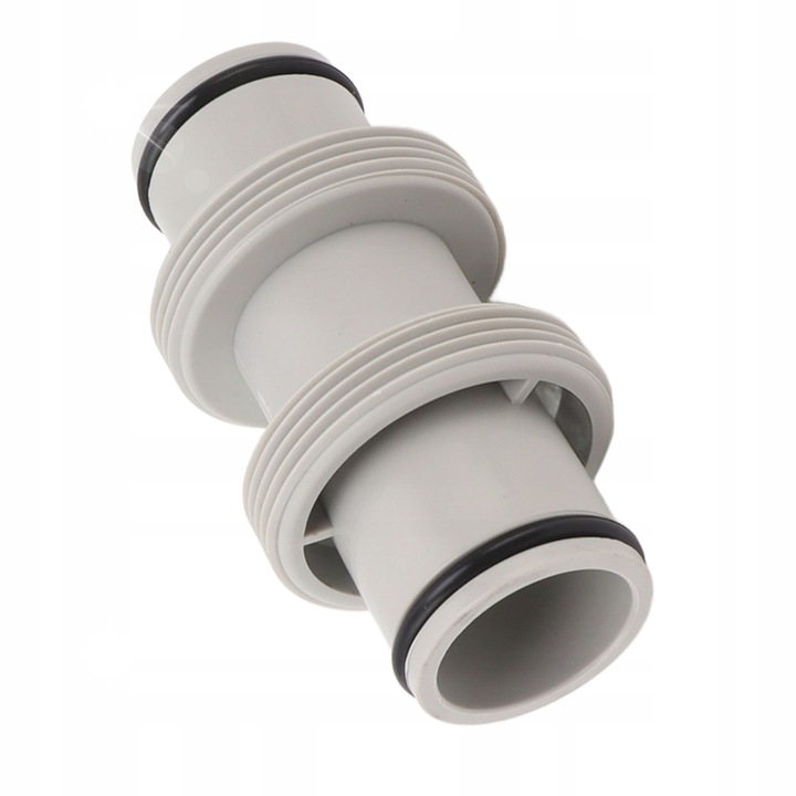 Adaptor pentru furtun de piscina, 3,8x3,8x11,4cm, set cu 2 garnituri