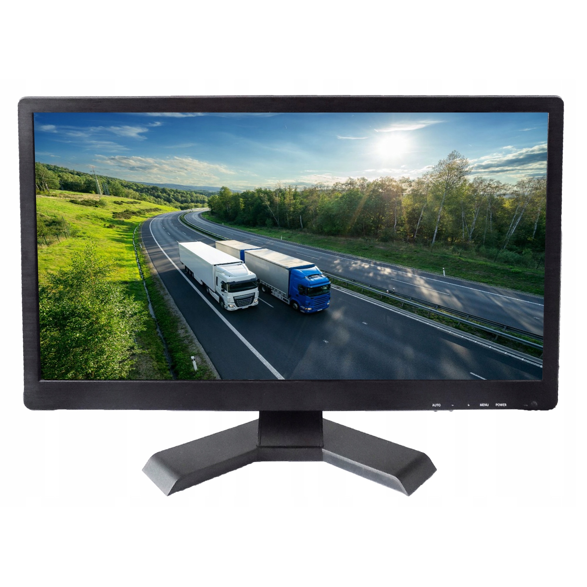 Televizor portabil Unispectra 21,5", Full HD, H265 HEVC, negru