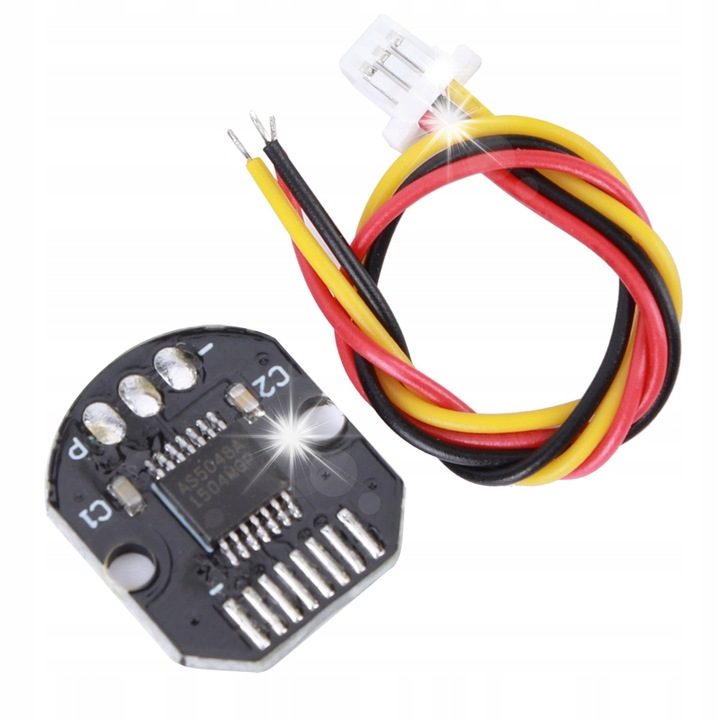 Enkoder magnetic AS5048A, 14 biti, iesire PWM, interfata SPI, 360°, plastic