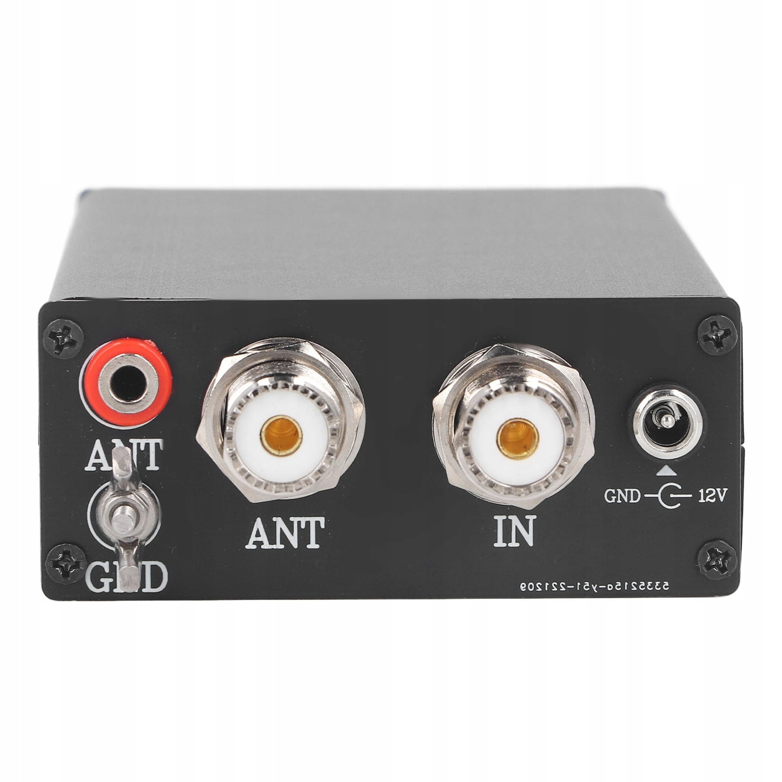 ATU-130 1,8‑50 MHz 200 W Micro Sintonizzatore Automatico per Antenna a Onde Corte Mini Sintonizzatore per Antenna con Alloggiamento in Metallo ATU-130 1,8‑50 MHz 200 W Micro Sintonizzatore Automatico per Antenna a Onde Corte Mini Sintonizzatore per Antenna con Alloggiamento in Metallo
