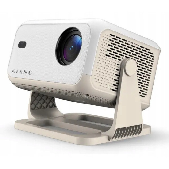 Мултимедиен проектор Kiano Chill, Full HD, 350 ANSI лумена, бял, 40x200"