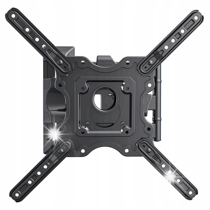 Стойка за телевизор Ergosolid въртяща се 32"-55", VESA 100x100 - 400x400mm, капацитет 27,2кг, регулиране на наклона +5/-8, разстояние от стената 50-400mm
