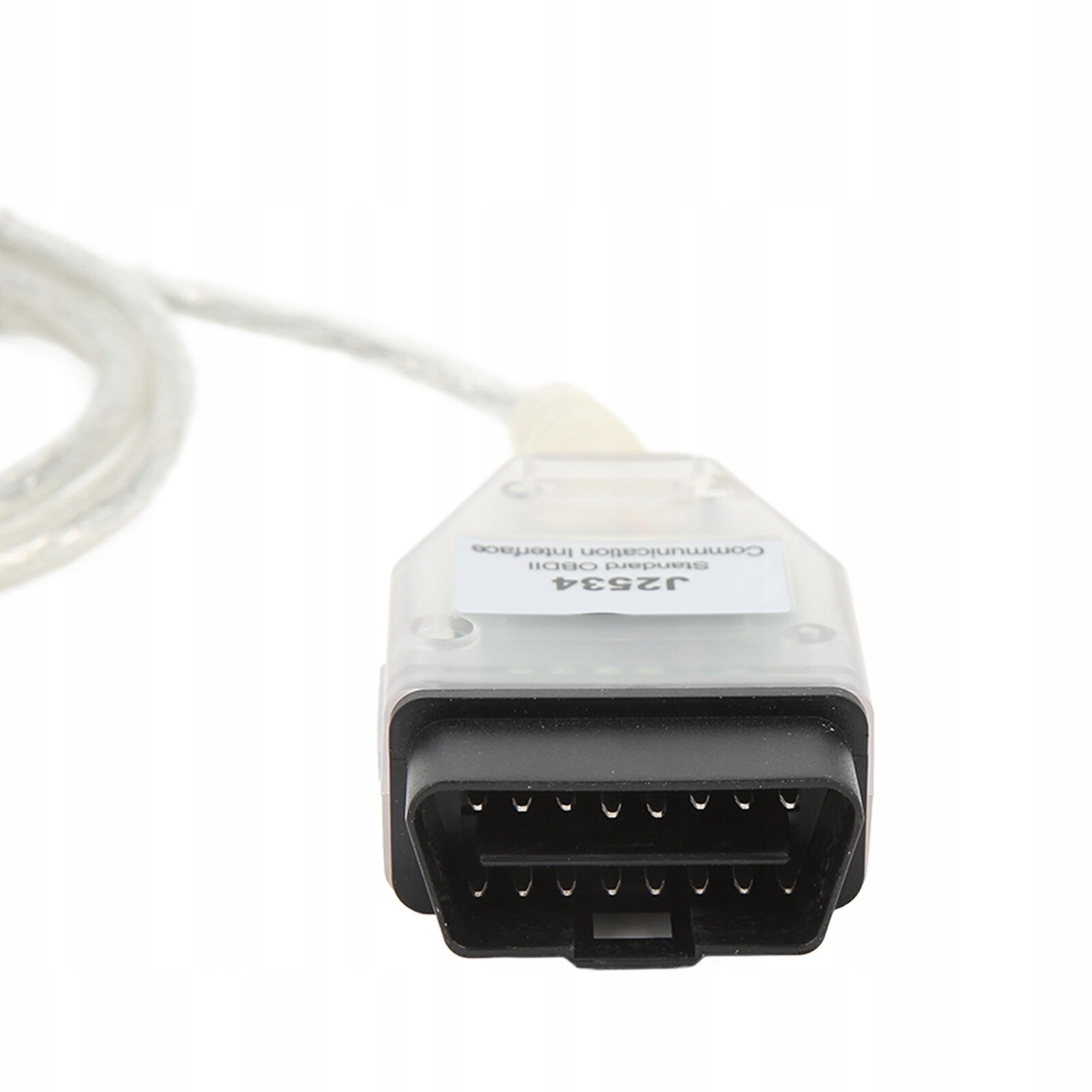 J2534 MINI VCI-kabel Kunststof OBD2-diagnosekabel voor K-Line ISO 9141, KWP 2000 ISO 14230-4 MINI VCI-lijn, OBD2-diagnose-adapter