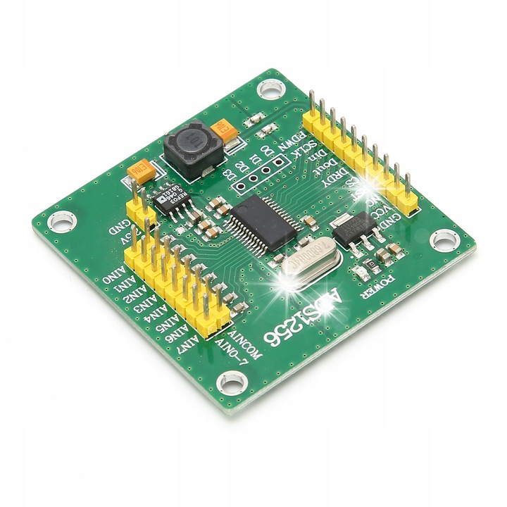 Modul conversie analog-digital 8-canale 24-bit, frecventa de esantionare 30 kps, compact