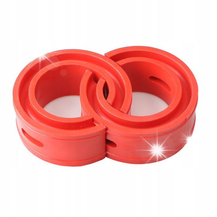 Комплект 2 буфери за пружина на кола, универсален амортисьор, антивибрационни, 16x39 мм, каучук