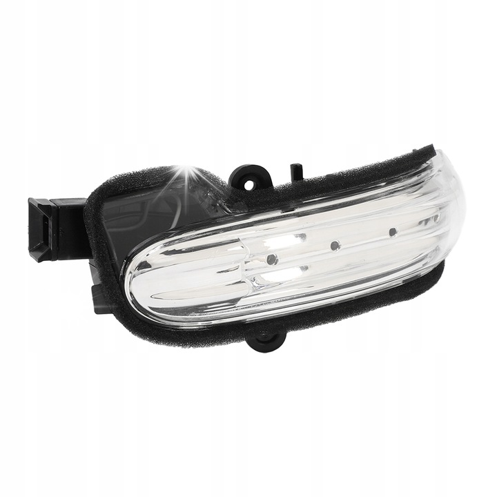 Lampa LED pentru semnalizare in oglinda retrovizoare, compatibila cu Mercedes-Benz Clasa C W203 4 usi 2004-2007, impermeabil, material ABS