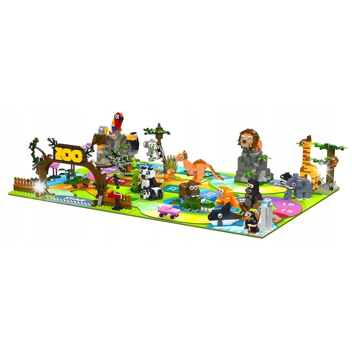 Figurina Hogokids set animale zoo